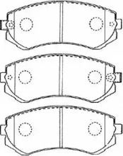 Дисковой тормозной механизм AISIN для NISSAN ALMERA I (N15) 2.0 D